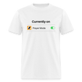 Prayer Mode -Christian Unisex T-Shirt - white