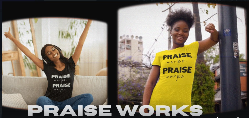 Praise Works Challenge T-Shirt - Jesus Is Too Real (JITR)