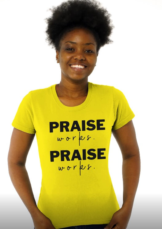 Praise Works Challenge T-Shirt - Jesus Is Too Real (JITR)