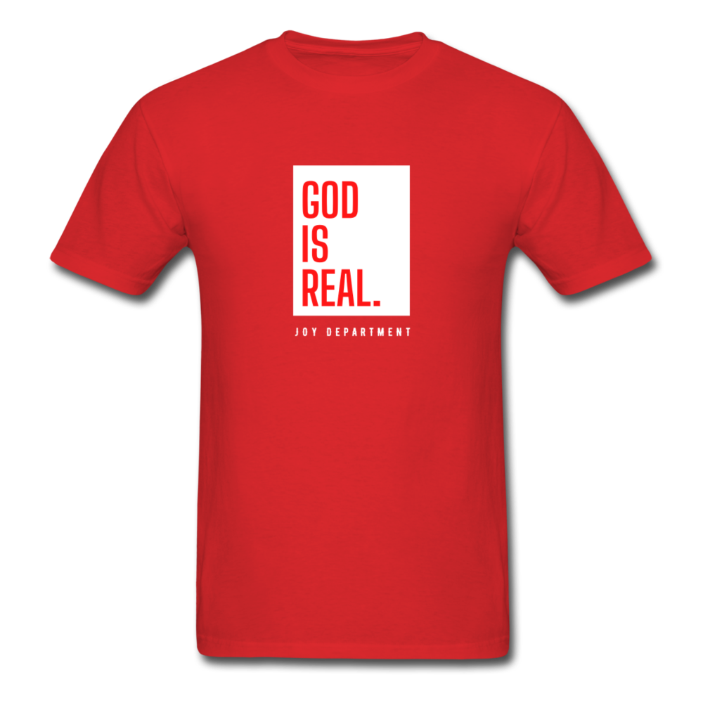 God Is Real V3 Unisex T-Shirt - Jesus Is Too Real (JITR)