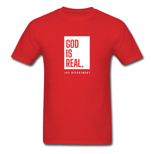 God Is Real V3 Unisex T-Shirt - Jesus Is Too Real (JITR)